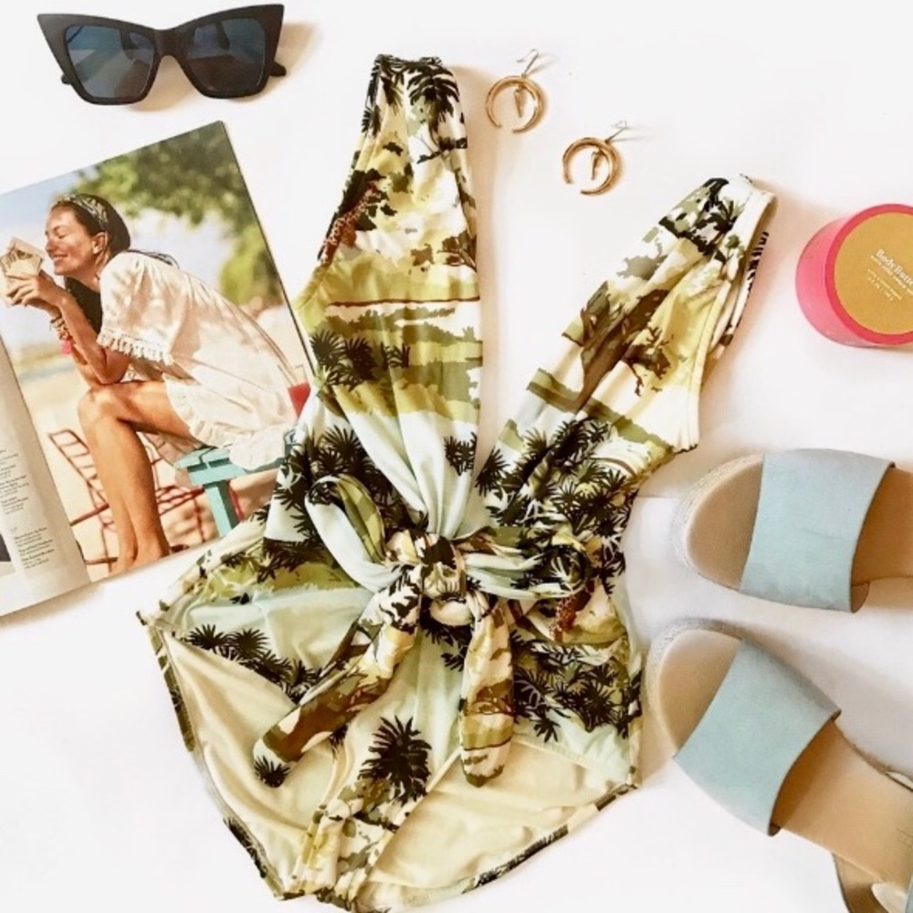 Rare Safari Print One Piece - Like New Condition